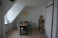 Neat open spaced flat with original beams, open spaces, bedroom and a large bath Copenhagen, Denmark Neat and beautiful flat in quiet area Entire rental unit vacation rental 32664893