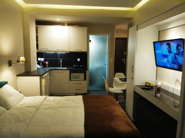 On my accommodation you will find a relatively minimalist decoration made by me. GR Athens  Luxurious Suite 20 Entire rental unit vacation rental 31068091