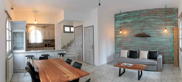 NEW RENOVATED BATHROOM(2020)Our house  located on the most central place of Naxo Greece Downtown Cottage.SEA VIEW-3 floors-3 bedrooms Entire home vacation rental 24420451