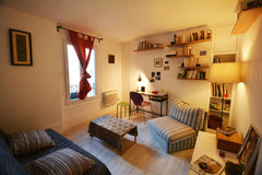 Studio idéalement situé en plein coeur de Belleville, à deux pas du métro et pro Paris, France Studio Belleville Entire rental unit vacation rental 8436313