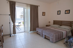 My Studio, alongside its twin on the upper floor and the two others next to it,   Stalis Beach Side Studio #3 Entire rental unit vacation rental 50736934