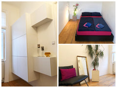 Ihr Zimmer in meiner charmanten 45m2 Altbauwohnung,  liegt mitten im pulsierende Vienna, Austria ☆Charming bright room im kultigen Biotop von Wien☆ Private room in rental unit vacation rental 30066701