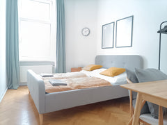 This bright room in my penthouse-apartment is a great option if you want to do s Vienna, Austria ⍟Newly Renovated⍟ Ideal for groups of 8 Entire rental unit vacation rental 680231101942782232