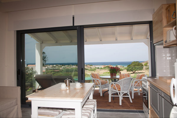 Two single-bedroom suites. The main materials used to decorate these apartments  Chania, Greece Artemis Village Zinia One Bedroom Suite Entire rental unit vacation rental 45061828