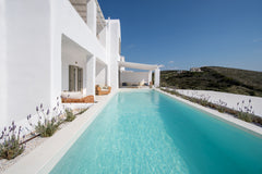 Ciel Villas are ideally located at Petaloudes – Glisidia in the southern part of Paros, Greece Kallihroe | 5Bedroom Villa with Private Pool Room in serviced apartment vacation rental 34959486