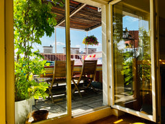 This bright and spacious rooftop apartment with a blooming terrace is located in Vienna, Austria Rooftop OASIS in the heart  of Vienna Entire rental unit vacation rental 594934813631072748