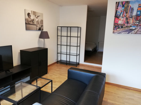 Flat de 45m2 avec chambre séparée en plein cœur de Bruxelles.  Situé entre le ce Ixelles, Belgium Bright flat in the city center Entire rental unit vacation rental 39201316