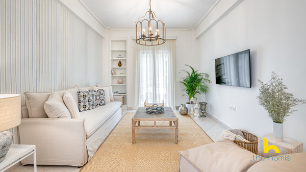 Private patio & fresh air abound in this quiet spacious 60m2 island-style one-be Athens, Greece Romantic APT w/ Private Patio Next to Acropolis! Entire rental unit vacation rental 52160374