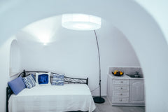 The cave house is centrally located, dug horizontally into the rock, giνing a wi  Day One Fira Mansion, Cave House Entire rental unit vacation rental 13843942