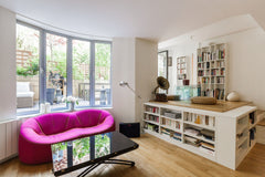 Large 1-bedroom flat, very bright. Access to 25 sqm private flowery terrasse inc Paris, France Amazing flat with terrasse - Marais Entire rental unit vacation rental 3365086