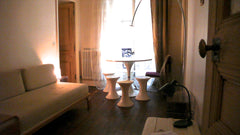 L'appartement comprend deux chambres avec des doubles lits et un sofa / lit se t Brussels, Belgium appartement à Montmartre Abbesses Entire rental unit vacation rental 1275762