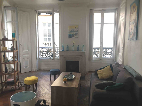 Appartement avec parquet, moulures et haut plafonds typique lyonnais avec vue su Lyon, France Appartement convivial Terreaux Private room in rental unit vacation rental 29232591