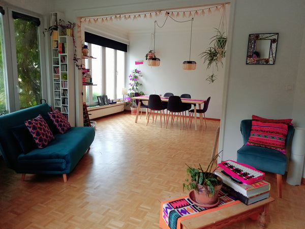 Bel appartement 2 chambres de 95m2. Parfaitement équipé et confortable  Décoré e Brussels, Belgium The house of light Entire condo vacation rental 40222293