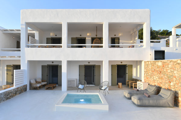 Ciel Villas are ideally located at Petaloudes – Glisidia in the southern part of Paros, Greece Ianthe | 4Bedroom Villa with Jacuzzi Room in serviced apartment vacation rental 34958227