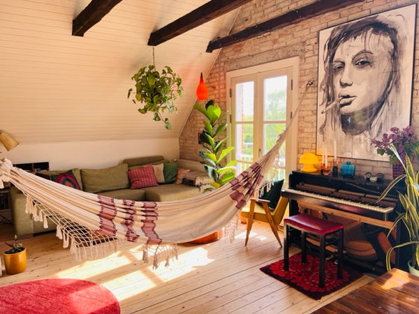 Rigtig god stemning og atmosfære i New yorker lejlighed. Åben til kip i stuen me Copenhagen, Denmark Skøn New Yorker villalejlighed Entire home vacation rental 11571013
