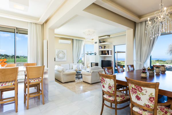 Welcome to luxury villa Mia, located at the outskirts of the lively town of Reth Rethimnon, Greece Lux Villa, Heated Pool-2km to Beach+Childrens Area Entire villa vacation rental 23955635