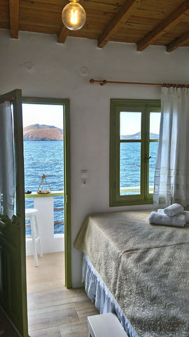 "Milos By The Sea" is a brand new, traditional eco house, located in a  fishing   Milos By The Sea - Eco House Cycladic home vacation rental 47839369