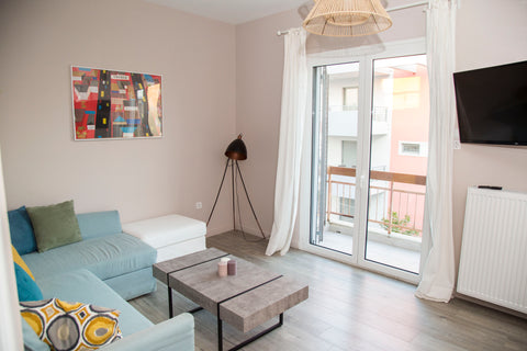 A newly renovated apartment with a balcony and 2 airconditions,350m from Keramei Athens, Greece Gazi District Next to subway 2 Entire rental unit vacation rental 33575129