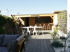 Magnifique échoppe bordelaise située dans Bordeaux centre dans le quartier reche  Échoppe avec cuisine d été Entire townhouse vacation rental 48587517