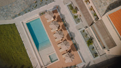 The lovely Blue apartment suite envelopes its guests with elegance and comfort.  Heraklion, Greece Luxury studio Emmanouil - Aqua Blue Suites Entire rental unit vacation rental 675874010279661482