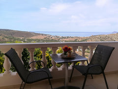 Odisseas aptm is 55 tm,there is 1 bedroom  with double bed, 1 livingroom , a wel Greece Odisseas apartment Entire rental unit vacation rental 30699522