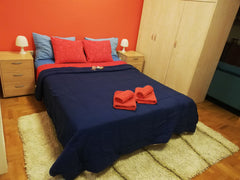 The studio is 28 sq in 2 floor, big room with private bathroom, big double bed,  Athens, Greece Athens-Studio blue- red Entire guest suite vacation rental 29057018