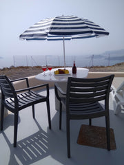 Unique sea/caldera views and romantic Sunsets, best in Santorini, very quiet and Megalochori, Greece Santa Rinoula Privet Suites 4 - Sea/Caldera Views Private room in cycladic house vacation rental 20252244