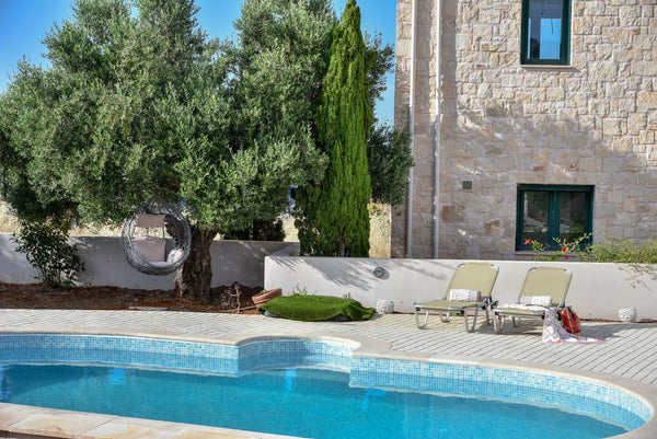 KATRIN SEA VIEW 3-BDR VILLA PRIVATE POOL <br />(maximum occ. – 6+1chd)<br /> <br Heraklion, Greece Sea View Villa Katrin Private pool Entire villa vacation rental 22350448