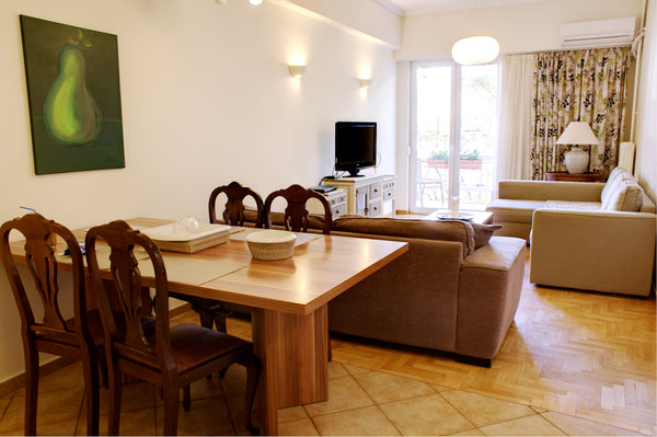 Athens Furnished Apartment No6 is 3-bedroom apartment with 2-bathrooms<br />-exc Athens, Attica, Greece 96m2, 3BR, 2BA, Metro, WI-FI etc... Entire rental unit vacation rental 10595