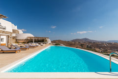 This 250sqm villa enjoys some of the island's most impressive views, stretching  Athens, Greece Luxury villa with stunning views above Kalo Livadi Entire villa vacation rental 9417677