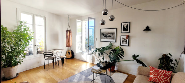 A bright, cool and pleasant appartment with a large main room. The bedroom is up Paris, France An other point of view to discover paris. Entire rental unit vacation rental 21278913