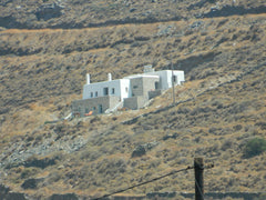 Hillside villa with breathtaking view of the crescent-shaped beach of fine sand  Kithnos, Greece Δανάη Entire villa vacation rental 13253764