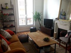 Parquet - Moulure - Cheminée.<br />Cet appartement se situe à proximité des comm  Grand Appartement Charme Parisien Entire rental unit vacation rental 8562516