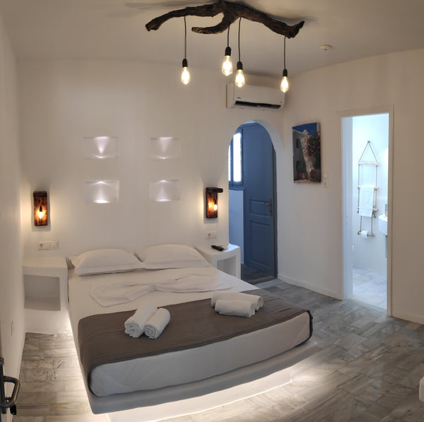 A totally renewed room in a quiet road near famous St. George Beach and Naxos to Kifisia, Greece Grey Room Deluxe Entire rental unit vacation rental 36777120