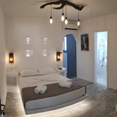 A totally renewed room in a quiet road near famous St. George Beach and Naxos to Kifisia, Greece Grey Room Deluxe Entire rental unit vacation rental 36777120