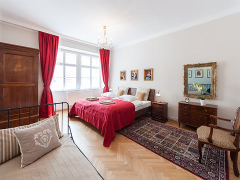 Spacious 4-room, 2-bedroom apartment in a pedestrian zone. <br />Located in the  Vienna, Austria Allegro large 2-bedroom apartment near Judenplatz Entire rental unit vacation rental 3299666