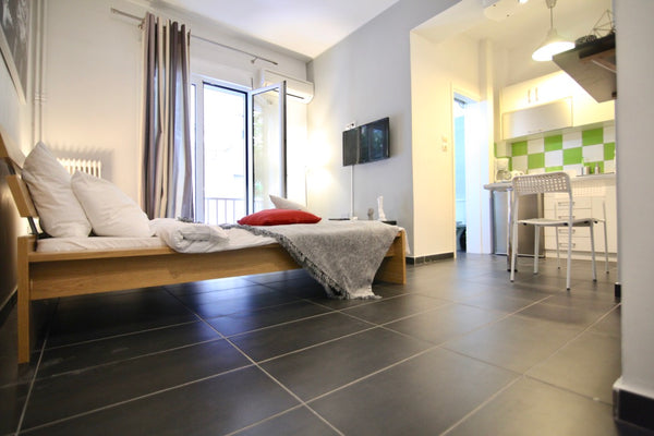 This is a fully equipped studio in Pagkrati. It's in the first floor, it has a b Palaio Faliro, Greece COZY STUDIO IN PAGKRATI / NEAR ATHENS CITY CENTER Entire rental unit vacation rental 39272093