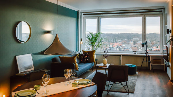 Luxurious spacious 9th floor 100 sqm apartment (fully renovated 2020) with amazi Antwerp, Belgium 100 sqm of Luxury next to Middelheim & University Entire rental unit vacation rental 47051180