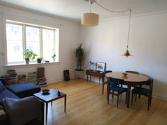 The apartment is 61sqm and consists of a bedroom with a sunny balcony, a complet Copenhagen, Denmark Lovely apartment with sunny balcony in Østerbro Entire rental unit vacation rental 606432386096012935