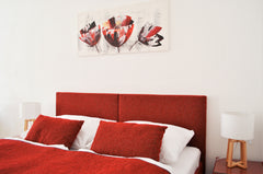 It is a bright and cozy studio apartment equipped with a double bed, a sofa, a c Prague, Czechia Bright and spacious apartment Soukenicka Entire rental unit vacation rental 43808325