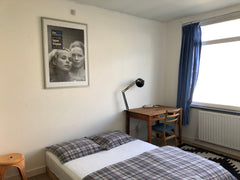 Private bedroom with 2 persons-bed. <br />It is a private house, located in a qu Brussel, Belgium bedroom in a calm house, periphery of Brussels Private room in home vacation rental 38868540