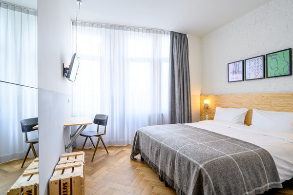 Not your ordinary hotel in Brussels; the only hotel in Brussels for the UNORDINA Brussel, Belgium Double Room close from 