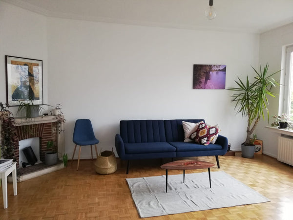 Spacious and serene space, well connected and next to the woods.<br /><br /><b>T Ixelles, Belgium Lovely room in bright shared flat (1person&1doggy) Private room in condo vacation rental 52751448