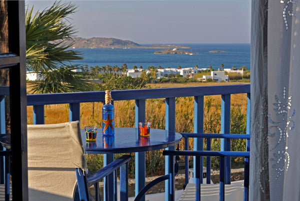 The Sea View Studio is ideal for 2 people. Let the magnificent view of the Aegea Paros, Greece Dreams Apartment - Aegean Sea View Private room in bed and breakfast vacation rental 2872833