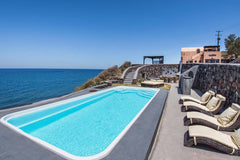 Villa Ramni is a rare beachfront treasure, located just minutes driving from Oia Greece Ramni House: Private Villa with pool by the Sea Entire villa vacation rental 54274787