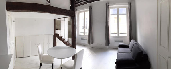 Appartement cosy et lumineux situé au 3ème étage d'un immeuble rénové, dans une  Saint-Philibert, France Studio - Art & Métier Entire rental unit vacation rental 19656203