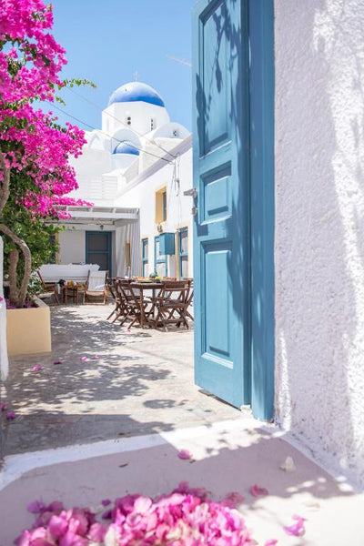 The Bougainvillea Traditional house is located in the heart of the picturesque v Thera, Greece The Bougainvillea Cycladic home vacation rental 47795766