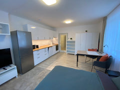 Dlouhodobé pobyty.<br />Nový byt 1kk,  30m2, ve 2.patře zrekonstruovaného domu s Prague, Czechia Klidný byt na Smíchově kousek od letiště. 1kk 2np Entire condo vacation rental 53731151