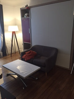 studio calme donnant côté cour au 3 ième étage. Ambiance Cosy, style parisien, e  Studio Cosy Sur cour Paris XV- Bail mobilité Entire rental unit vacation rental 20142850