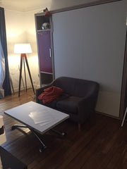 studio calme donnant côté cour au 3 ième étage. Ambiance Cosy, style parisien, e  Studio Cosy Sur cour Paris XV- Bail mobilité Entire rental unit vacation rental 20142850